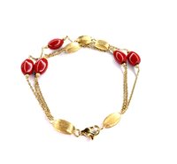 Bracciale Stocco Gioielli Donna in Oro Corallo BOC01 - BOC01